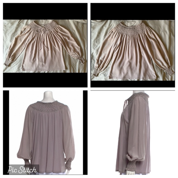 Vintage ROBERTO CAVALLI 70s Boho Blouse S M Shirt Penny Lane Hippie Peasant 80s - Picture 3 of 7